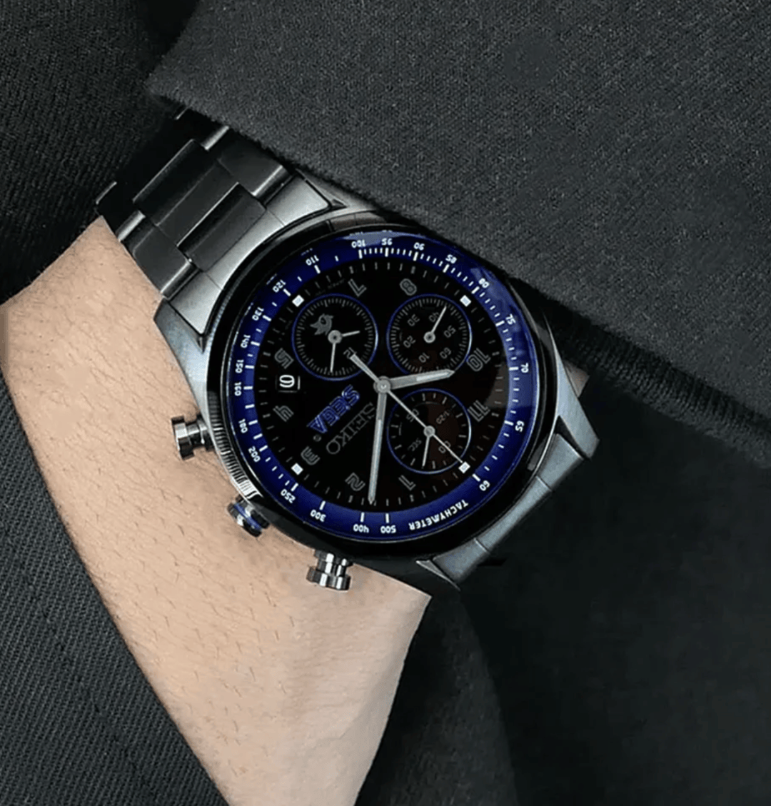 念：藏在精工表盘里的索尼克世嘉（SEGA）65周年纪(图2)