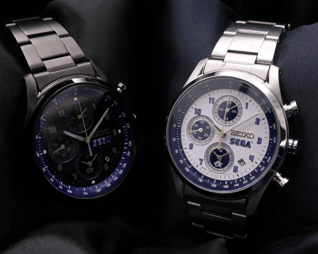 念：藏在精工表盘里的索尼克世嘉（SEGA）65周年纪(图3)
