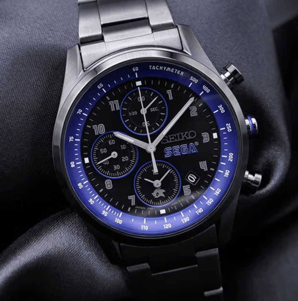 念：藏在精工表盘里的索尼克世嘉（SEGA）65周年纪(图4)