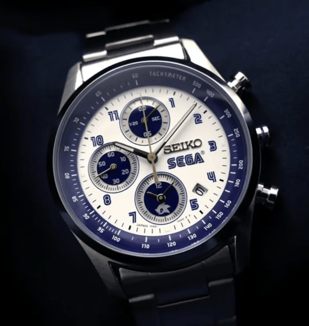 念：藏在精工表盘里的索尼克世嘉（SEGA）65周年纪(图5)