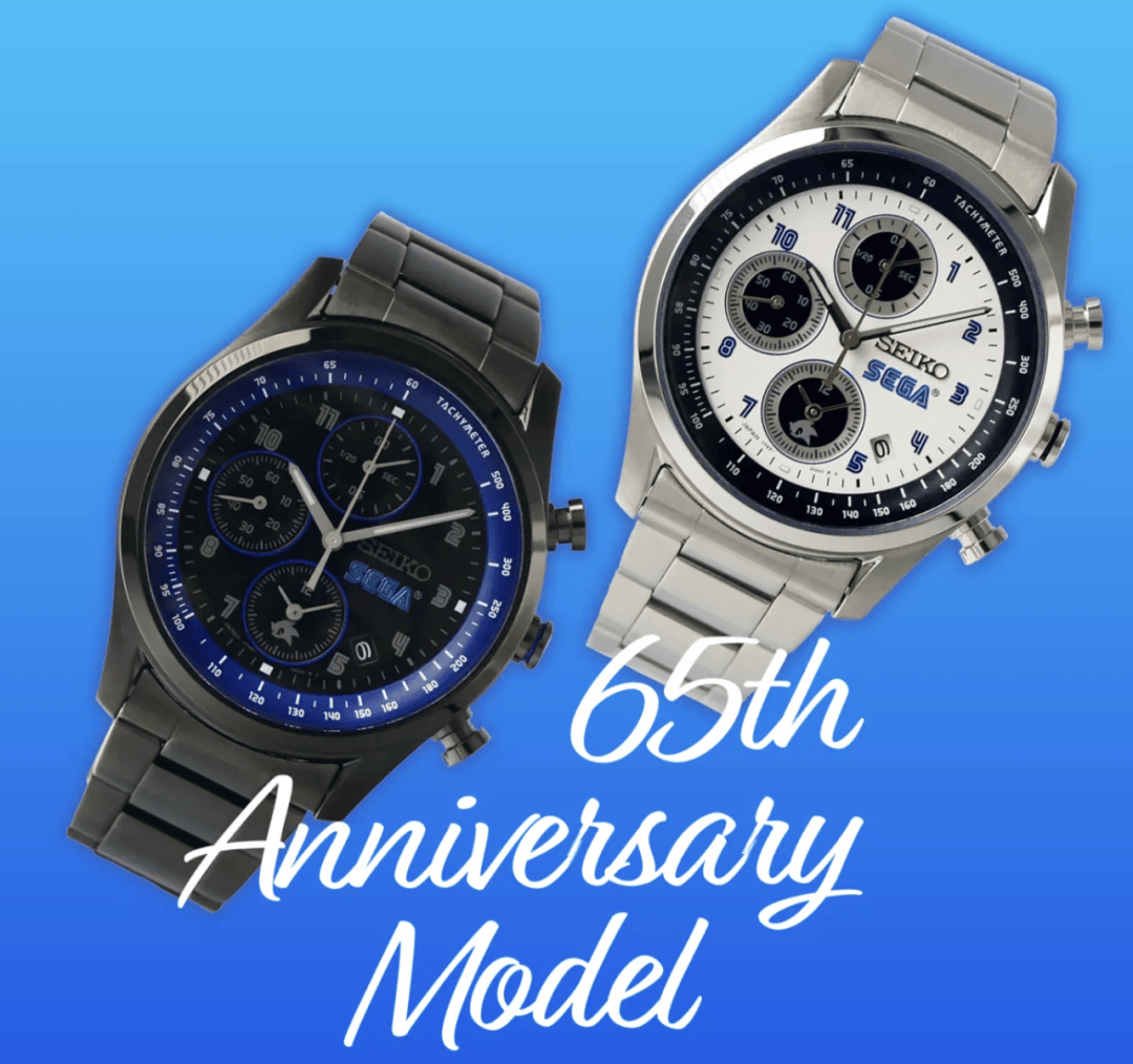 念：藏在精工表盘里的索尼克世嘉（SEGA）65周年纪(图6)